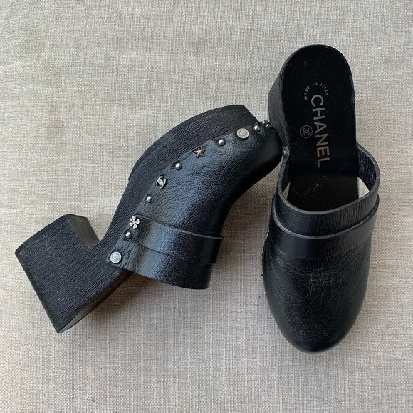 Chanel Clogs Lucky Charms size 37 eu authentic - Picture 3 of 5